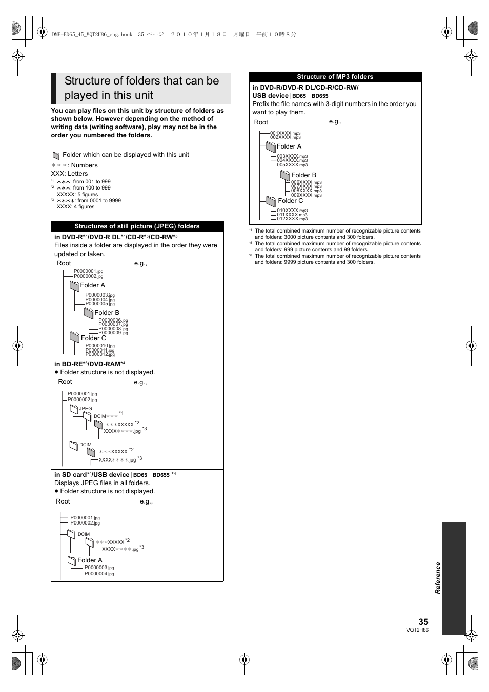 Panasonic DMP-BD45 User Manual | Page 35 / 44