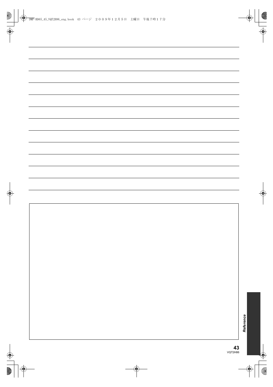 Panasonic DMP-BD45 User Manual | Page 43 / 44