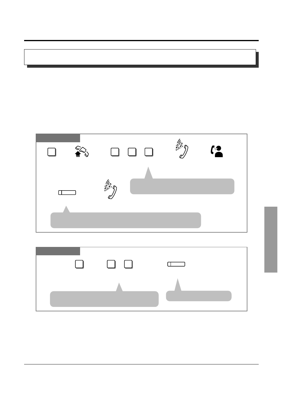 8 operator / manager service features, Outgoing message (ogm) | Panasonic KX-TA308 User Manual | Page 101 / 131