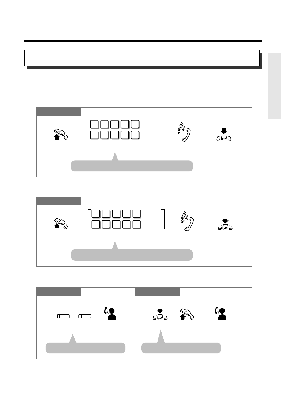 5 during a conversation, Call waiting | Panasonic KX-TA308 User Manual | Page 53 / 131