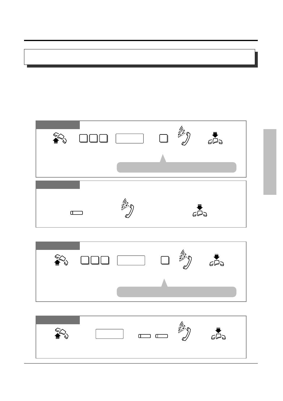 7 useful features, Leaving a message notification (message waiting), Leaving a message notification | Panasonic KX-TA308 User Manual | Page 73 / 131