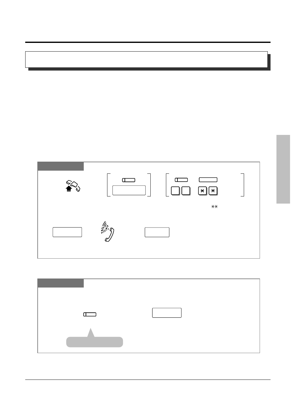 7 useful features, Calling with account codes (account code entry) | Panasonic KX-TA308 User Manual | Page 75 / 131