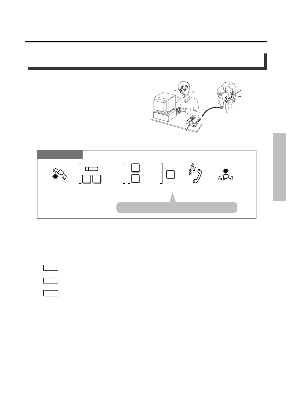 7 useful features, Rejecting incoming calls (do not disturb — dnd) | Panasonic KX-TA308 User Manual | Page 77 / 131