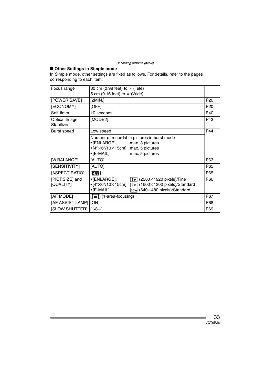 Panasonic DMC-FX8PP User Manual | Page 33 / 116