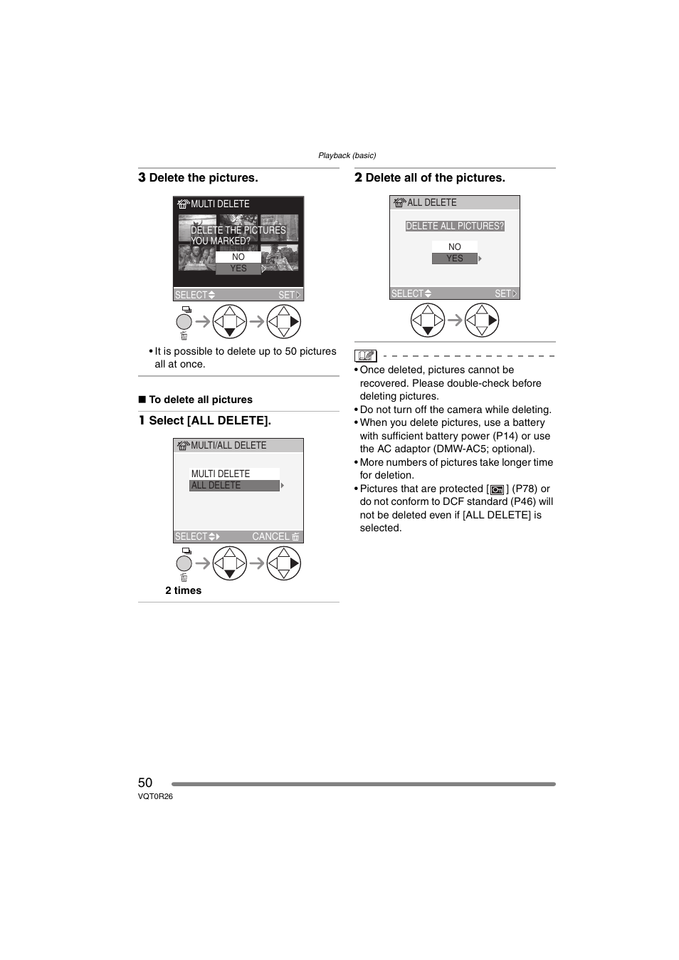Panasonic DMC-FX8PP User Manual | Page 50 / 116