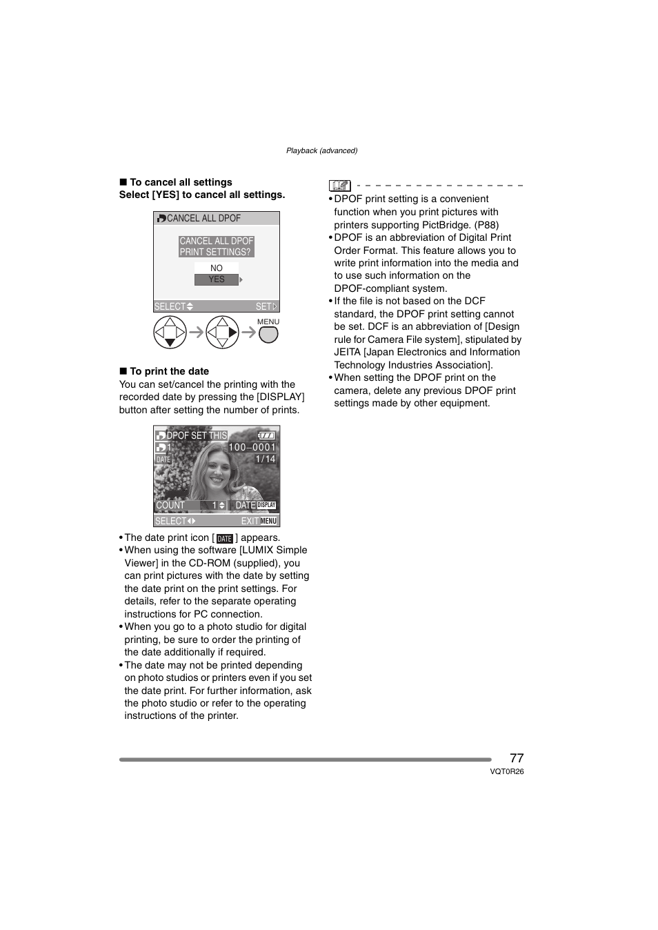 Panasonic DMC-FX8PP User Manual | Page 77 / 116