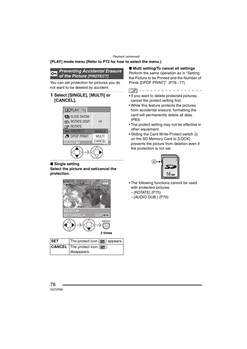 Panasonic DMC-FX8PP User Manual | Page 78 / 116