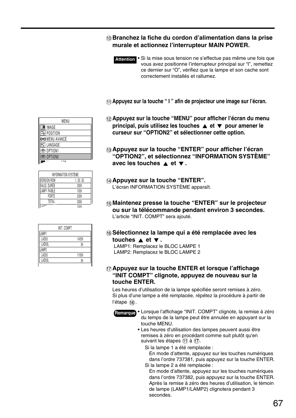 Panasonic PT-D5600U User Manual | Page 67 / 68