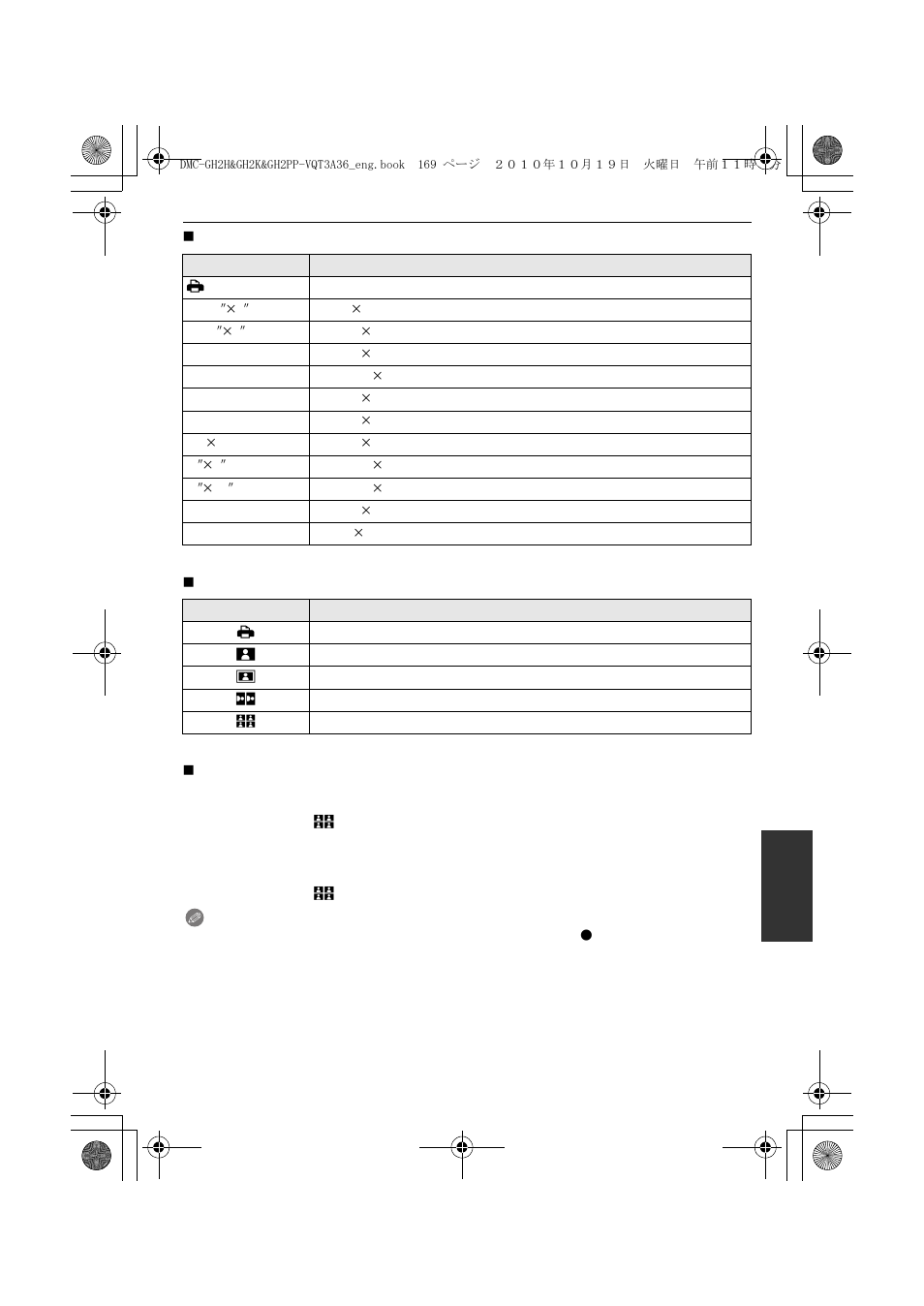 Panasonic DMC-GH2 User Manual | Page 169 / 208