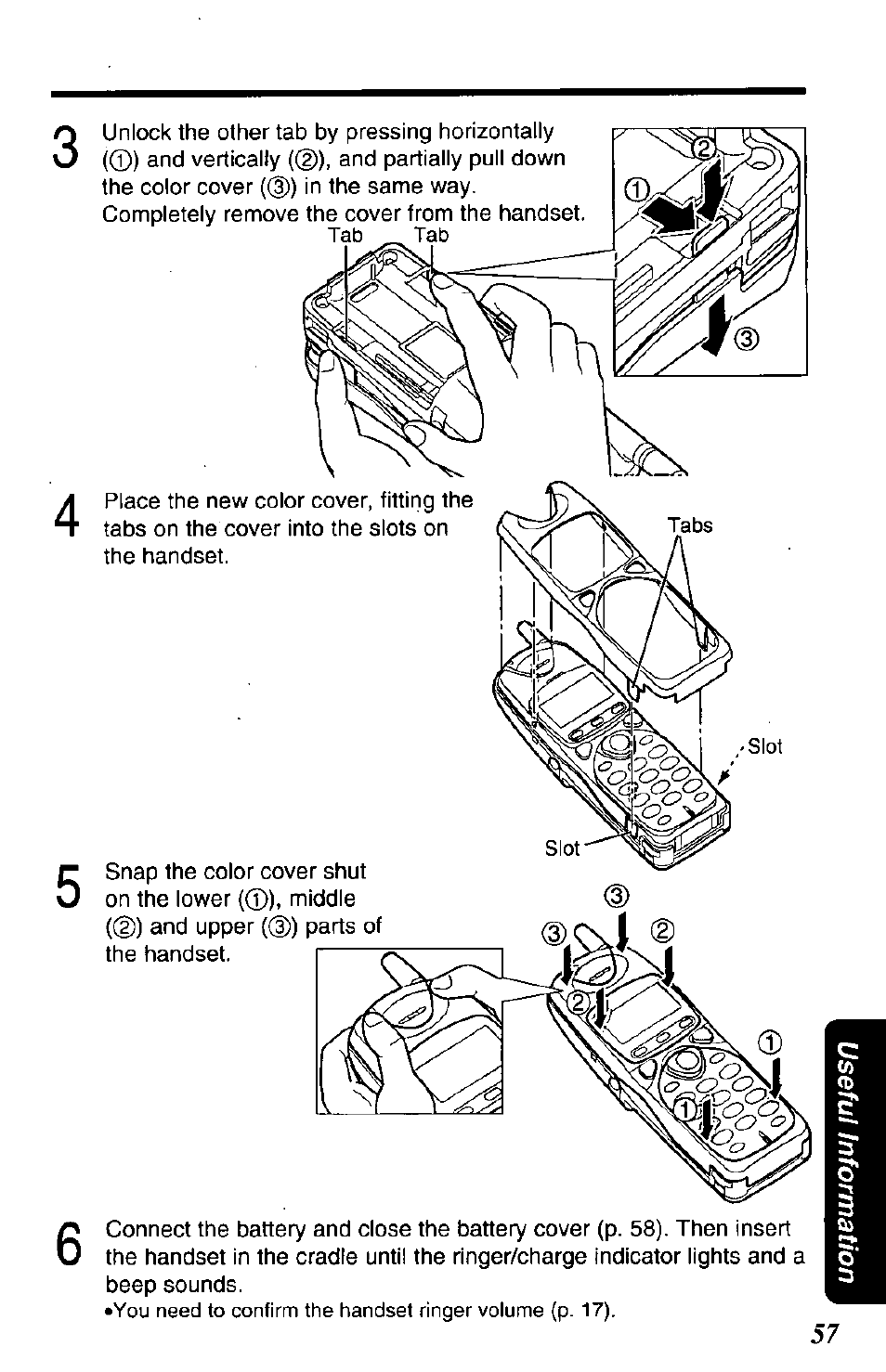 Panasonic KX-TG2650N User Manual | Page 57 / 68