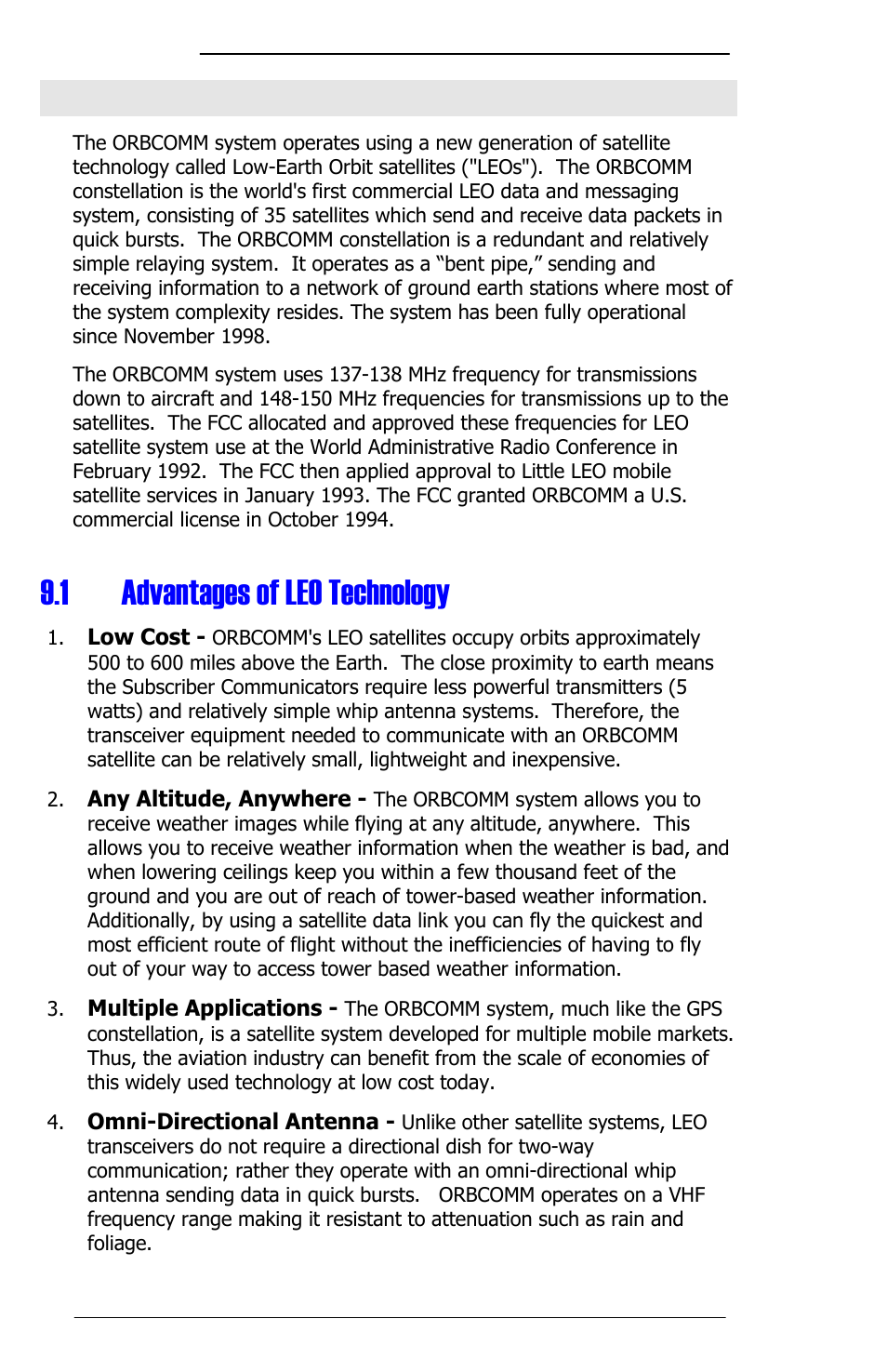 1 advantages of leo technology | Panasonic 3.0 User Manual | Page 54 / 63