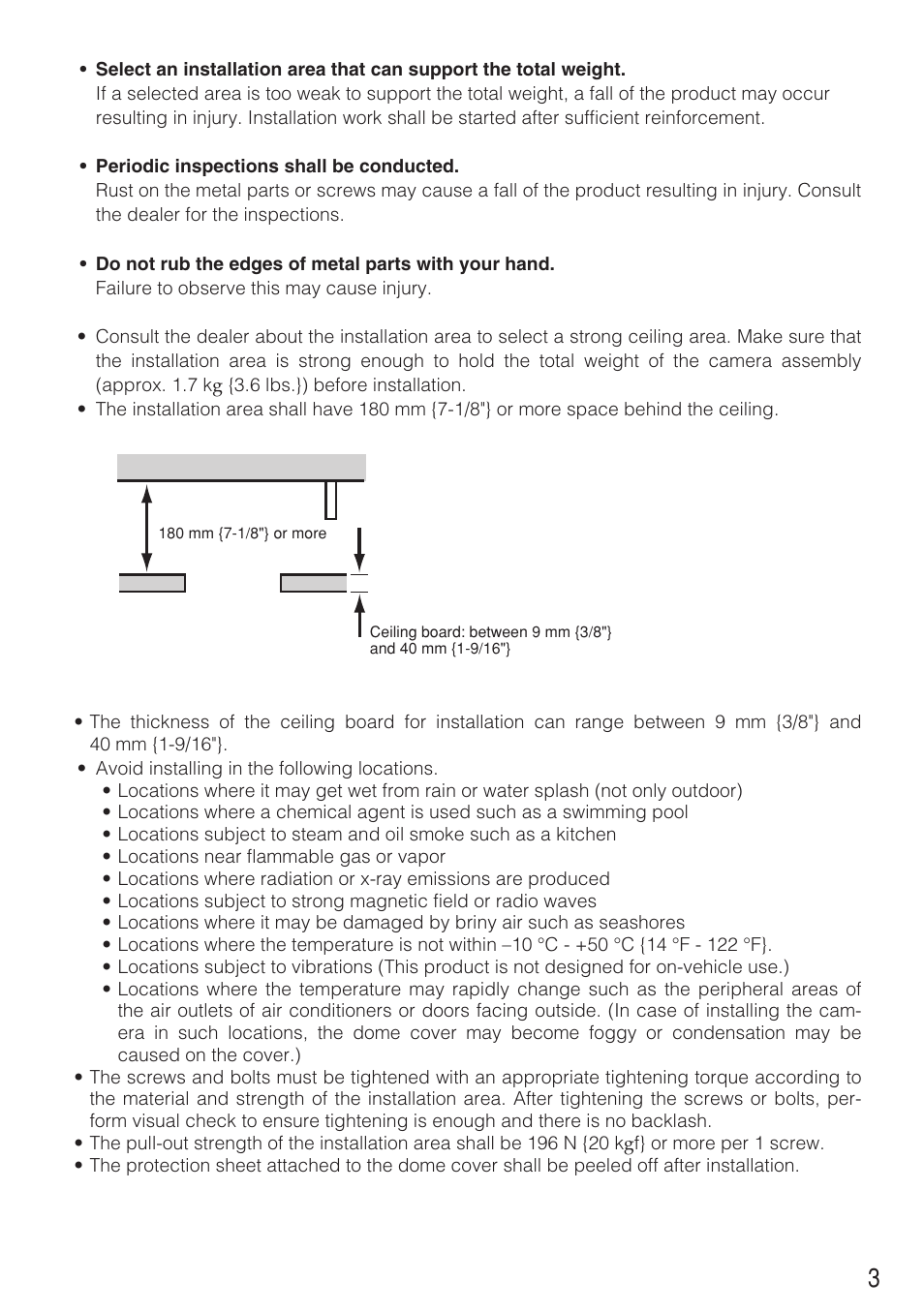 Panasonic WV-Q151C User Manual | Page 3 / 12