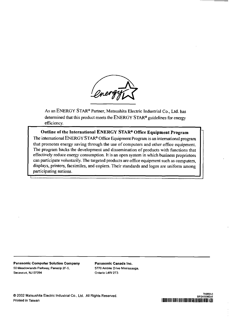 Panasonic TOUGHBOOK CF-50 User Manual | Page 40 / 40