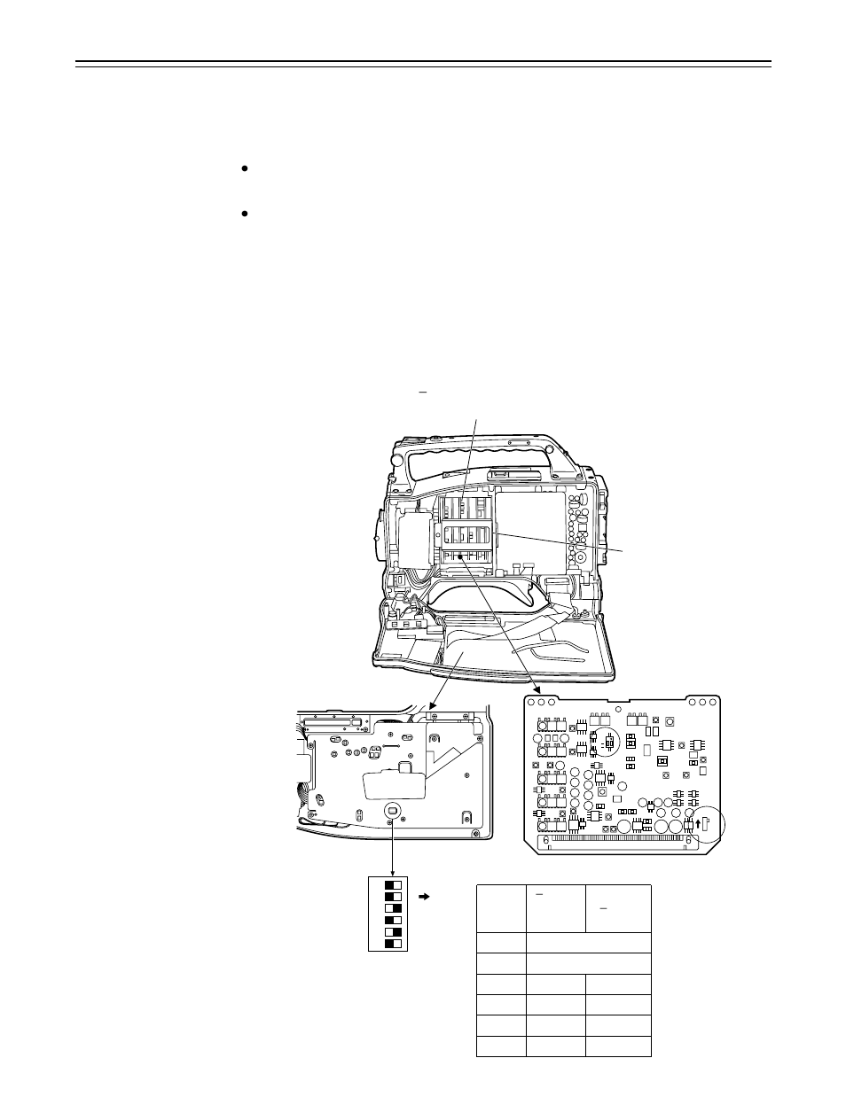 Using the 26-pin / 12-pin output adaptor, Using the 26-pin/12-pin output adaptor, Connections | Mounting the 26-pin/12-pin output adaptor | Panasonic AJ-P VQT0A45 User Manual | Page 104 / 160