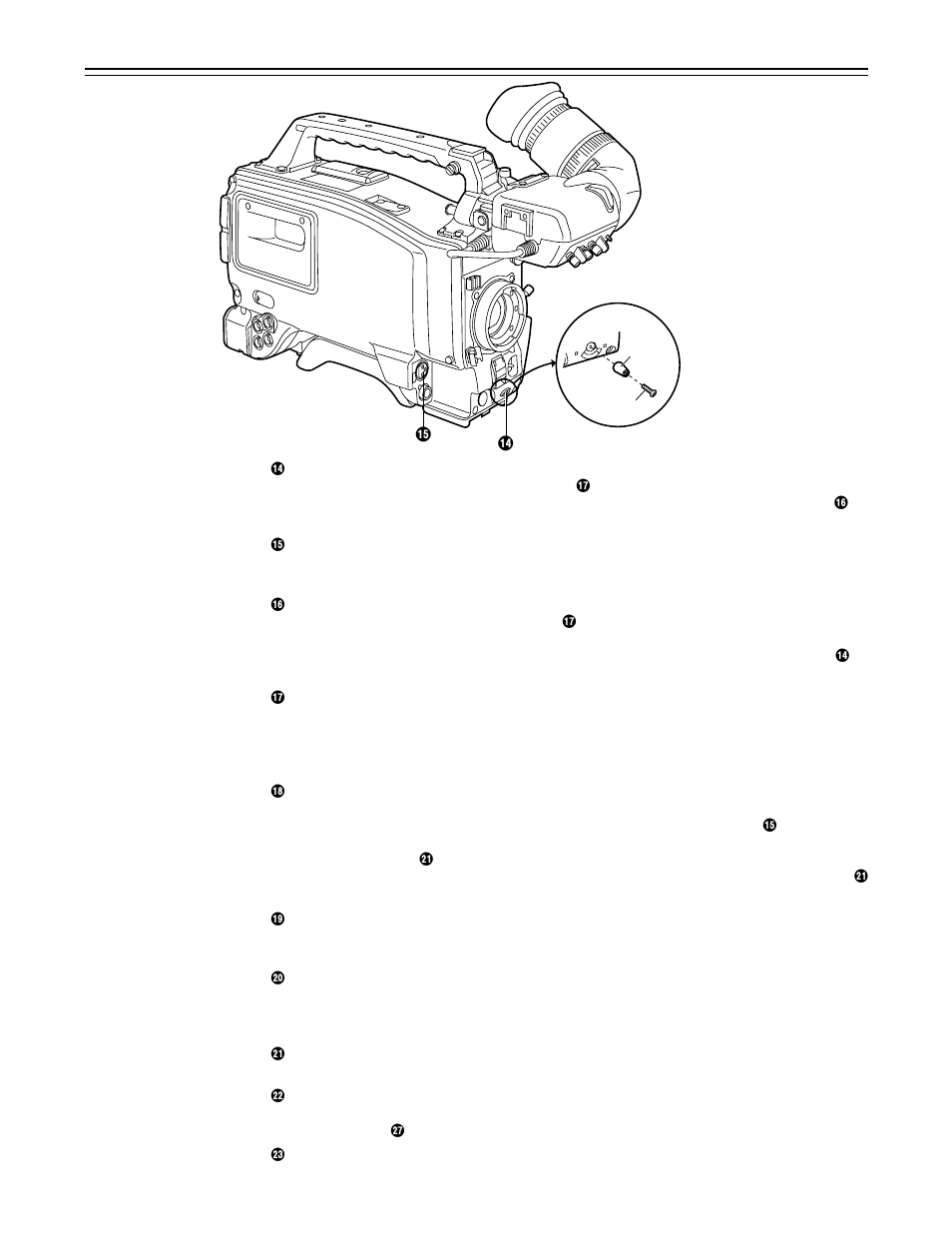 Audio function section, 12 – controls and their functions | Panasonic AJ-P VQT0A45 User Manual | Page 12 / 160