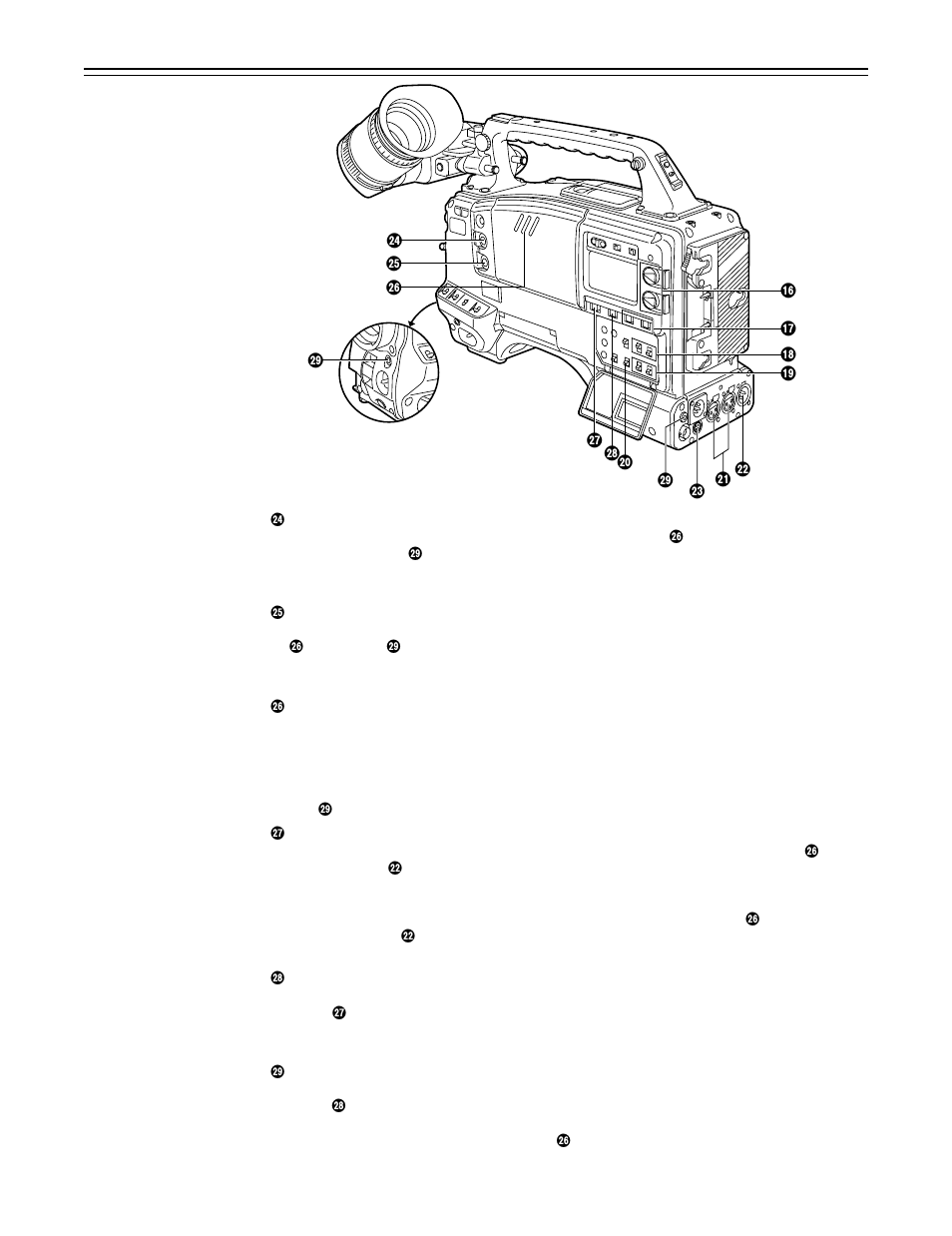 Controls and their functions | Panasonic AJ-P VQT0A45 User Manual | Page 13 / 160