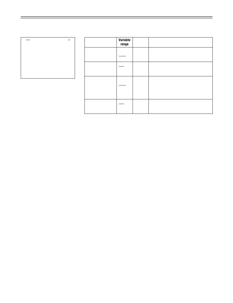Main menu screen 2 of 4 (sub menus), Batt/tape alarm screen | Panasonic AJ-P VQT0A45 User Manual | Page 130 / 160
