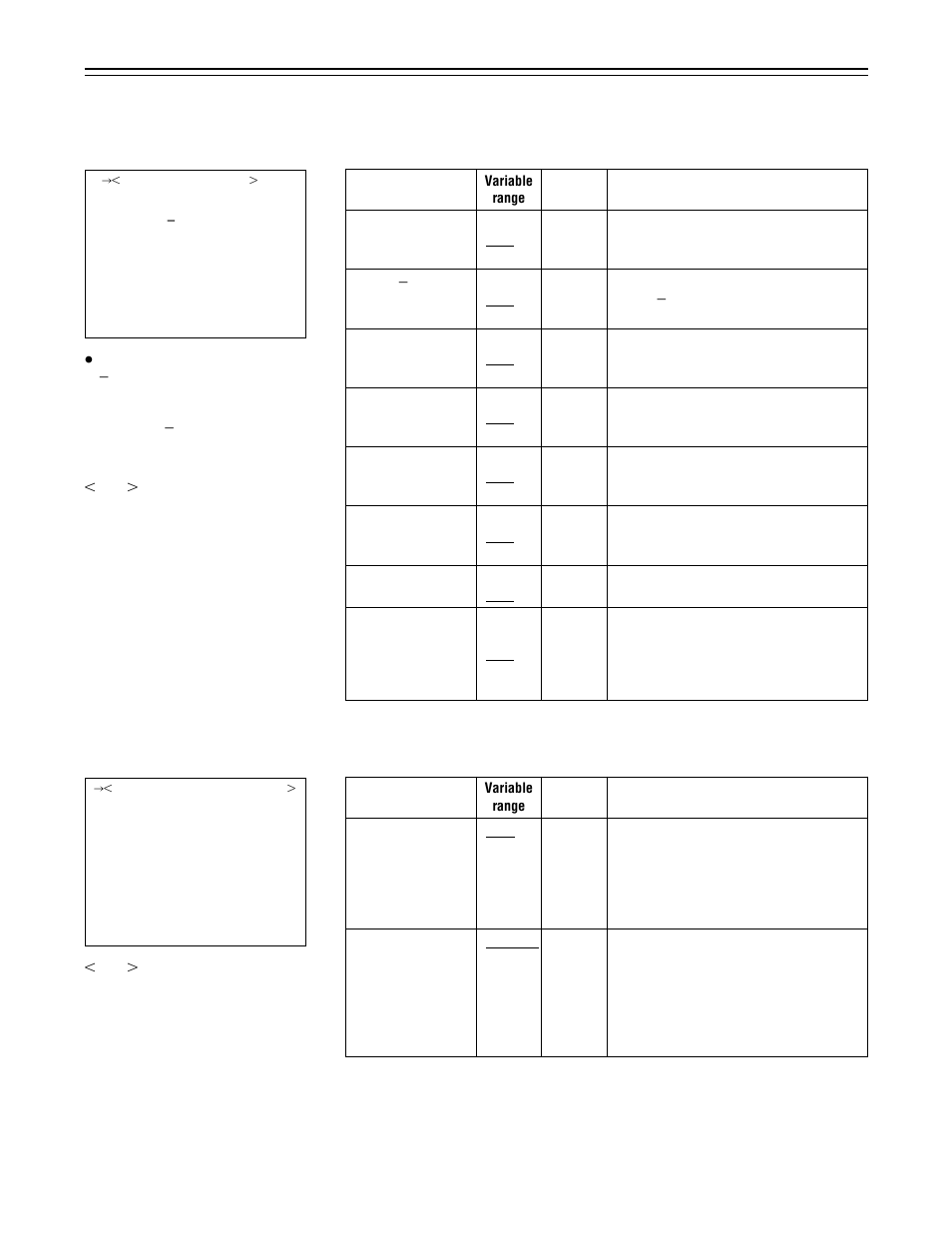 148 – remote menu screen, Led (remote) screen, Tally/ret (remote) screen | Panasonic AJ-P VQT0A45 User Manual | Page 148 / 160