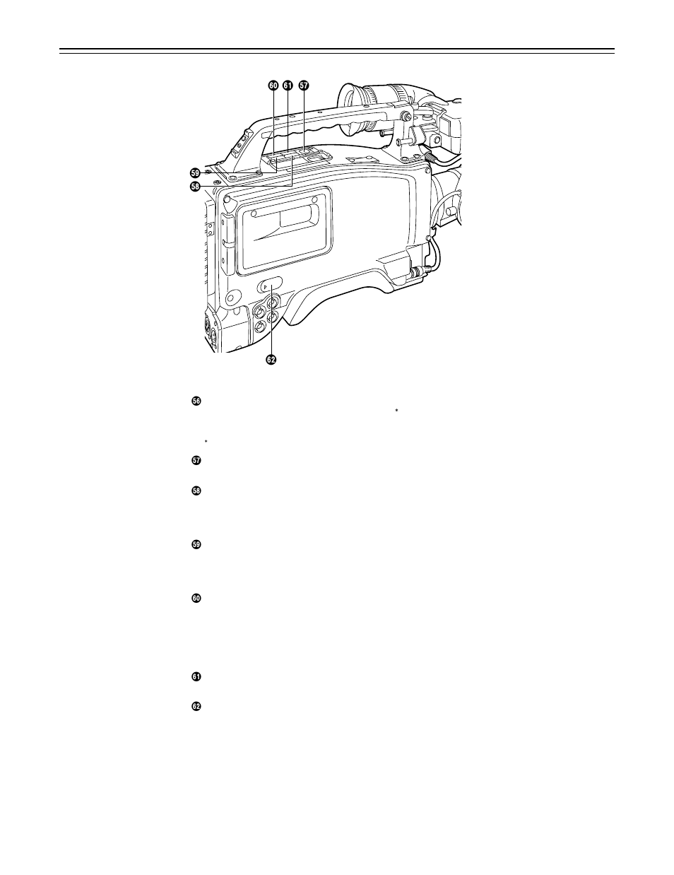 Controls and their functions | Panasonic AJ-P VQT0A45 User Manual | Page 19 / 160