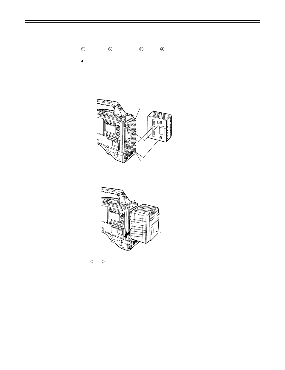 Power supply, Using an anton bauer battery pack, 23 – power supply | Panasonic AJ-P VQT0A45 User Manual | Page 23 / 160