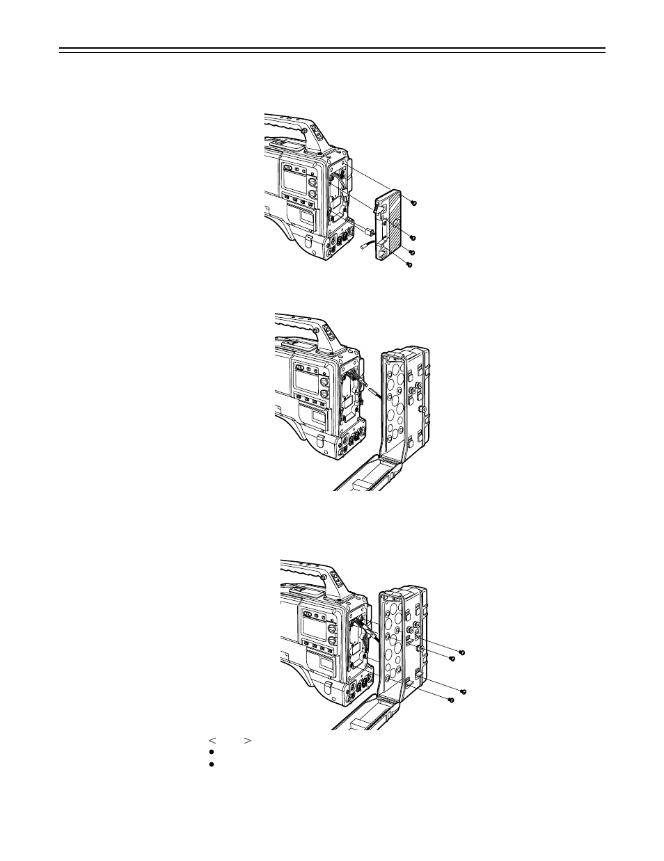 Using the pb-90 type battery pack, 24 – power supply | Panasonic AJ-P VQT0A45 User Manual | Page 24 / 160