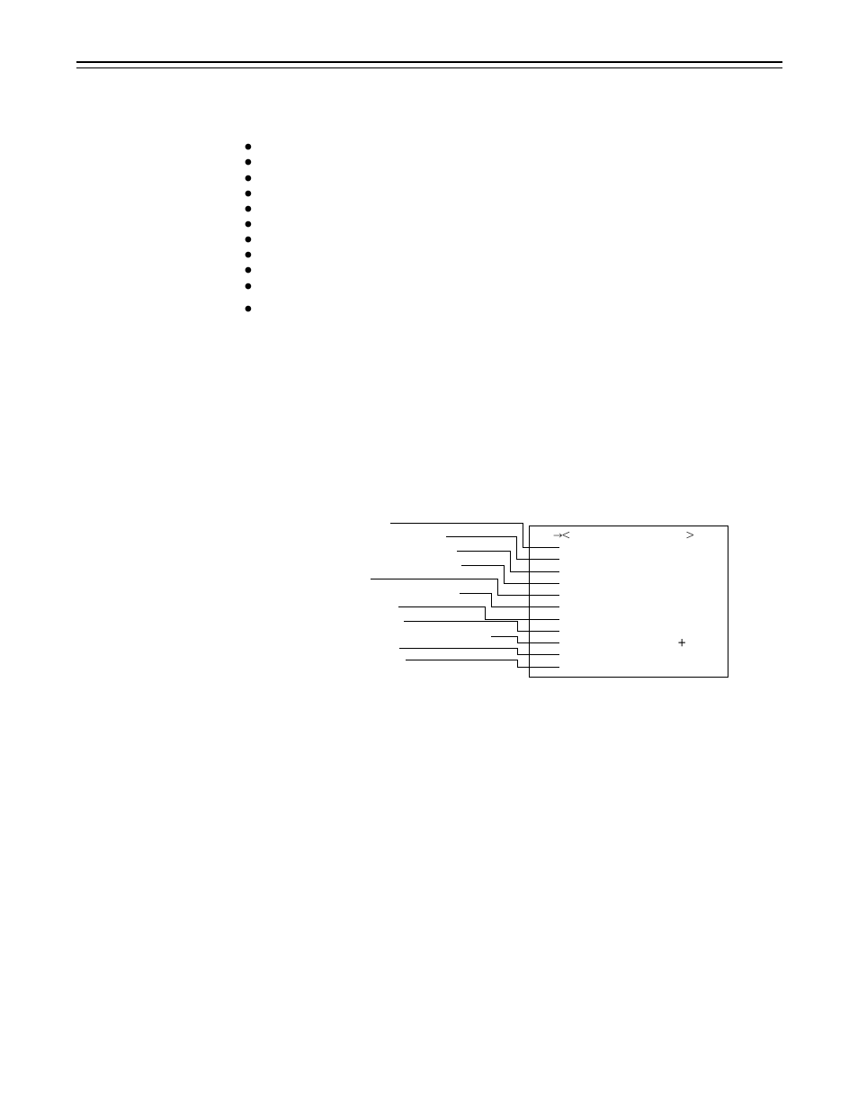 Selecting display items, Status displays inside the viewfinder screen | Panasonic AJ-P VQT0A45 User Manual | Page 60 / 160