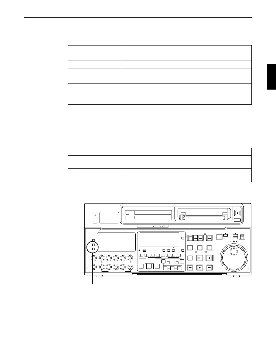 97 (e), Audio recording channel, Monitor output channel | English, Monitor select switch | Panasonic DVCPRO50 AJ-D960EG User Manual | Page 97 / 120