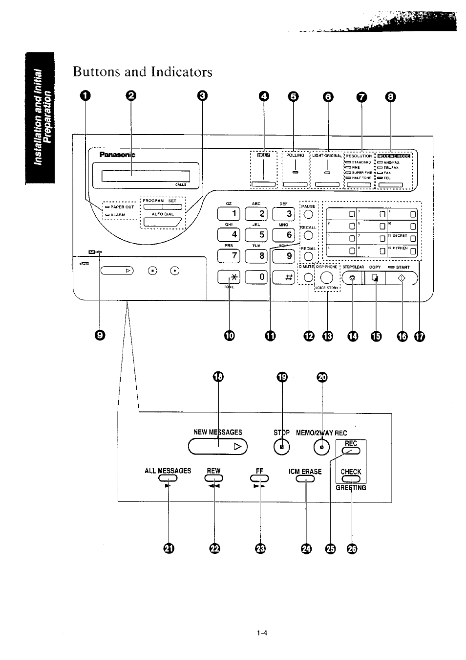 Panasonic KX-F2350NZ User Manual | Page 12 / 129