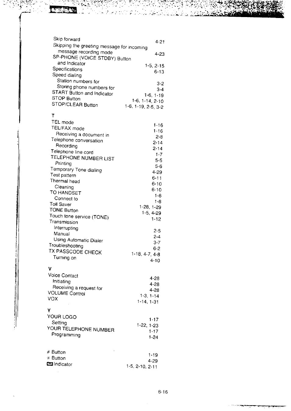 Panasonic KX-F2350NZ User Manual | Page 126 / 129