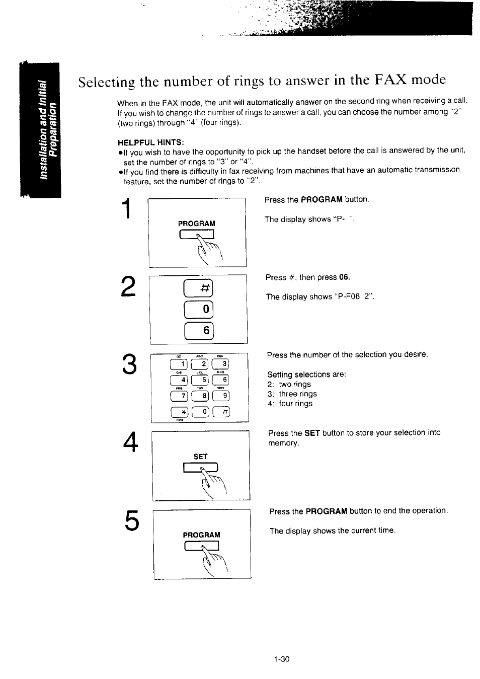 Helpful hints, Cdcdo, Qciilq | Panasonic KX-F2350NZ User Manual | Page 38 / 129