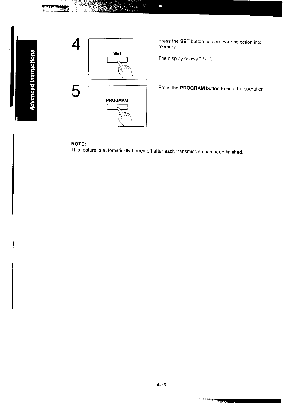 Note | Panasonic KX-F2350NZ User Manual | Page 82 / 129