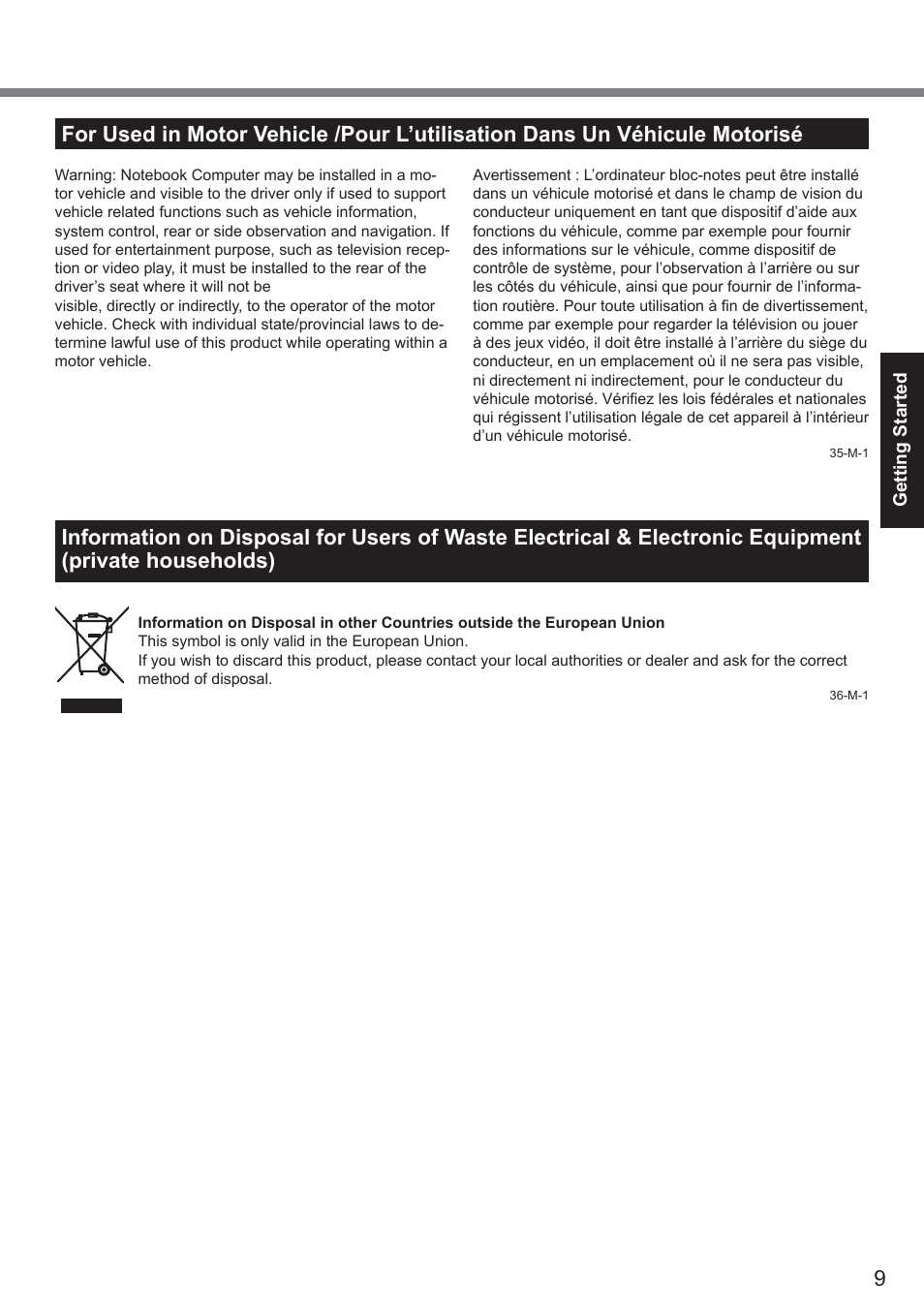 Panasonic CF-19 series User Manual | Page 9 / 40