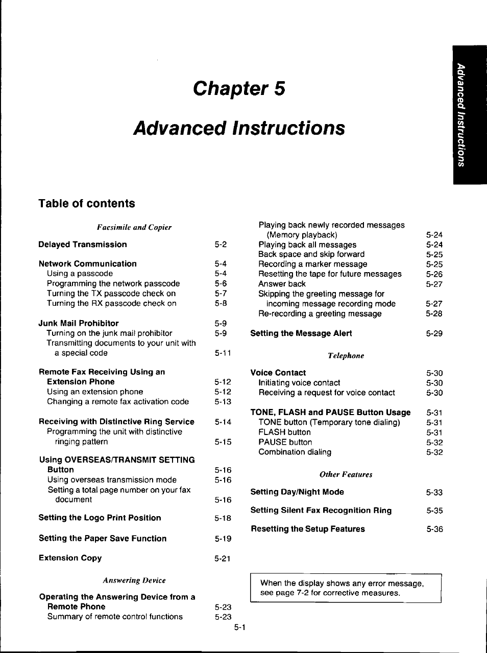 Panasonic KX-F280C User Manual | Page 79 / 152