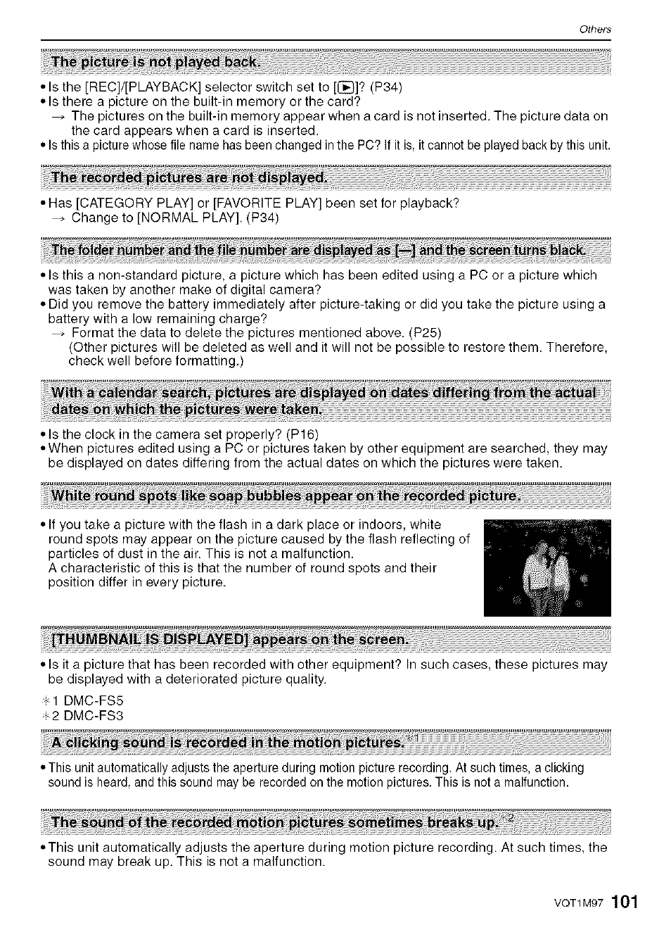 Panasonic DMC-FS5 User Manual | Page 101 / 120