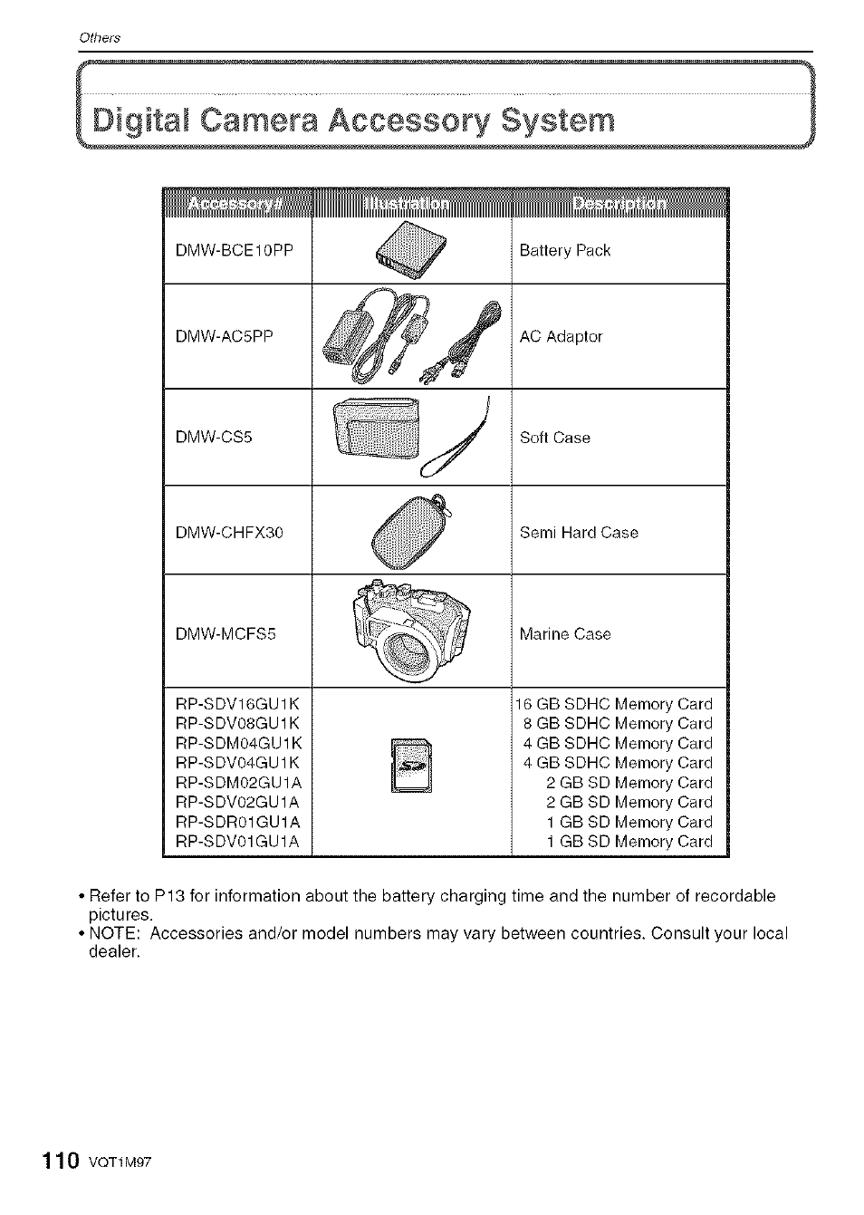 T - v | Panasonic DMC-FS5 User Manual | Page 110 / 120