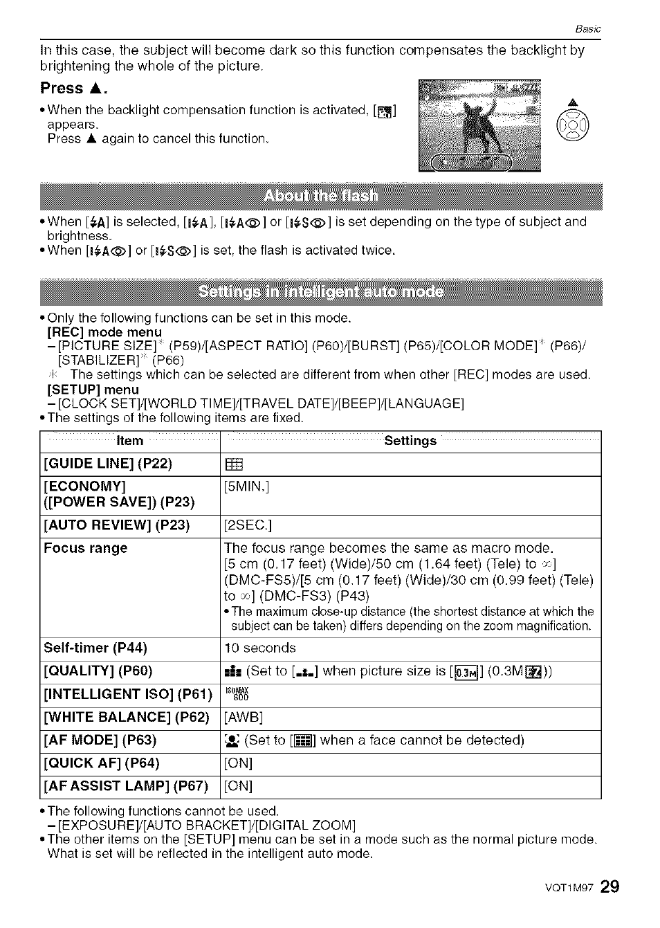 Panasonic DMC-FS5 User Manual | Page 29 / 120