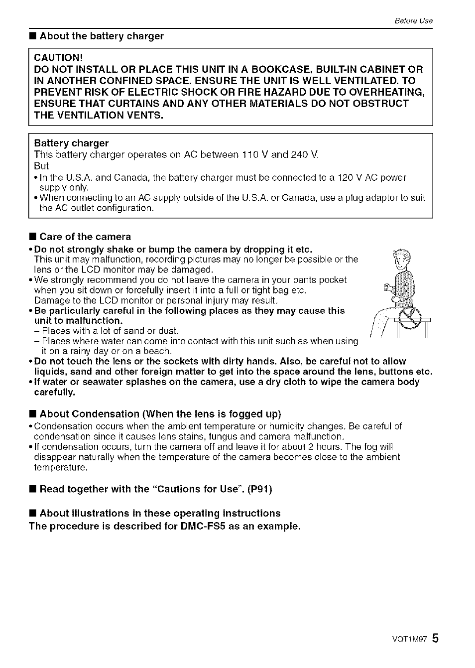 Panasonic DMC-FS5 User Manual | Page 5 / 120