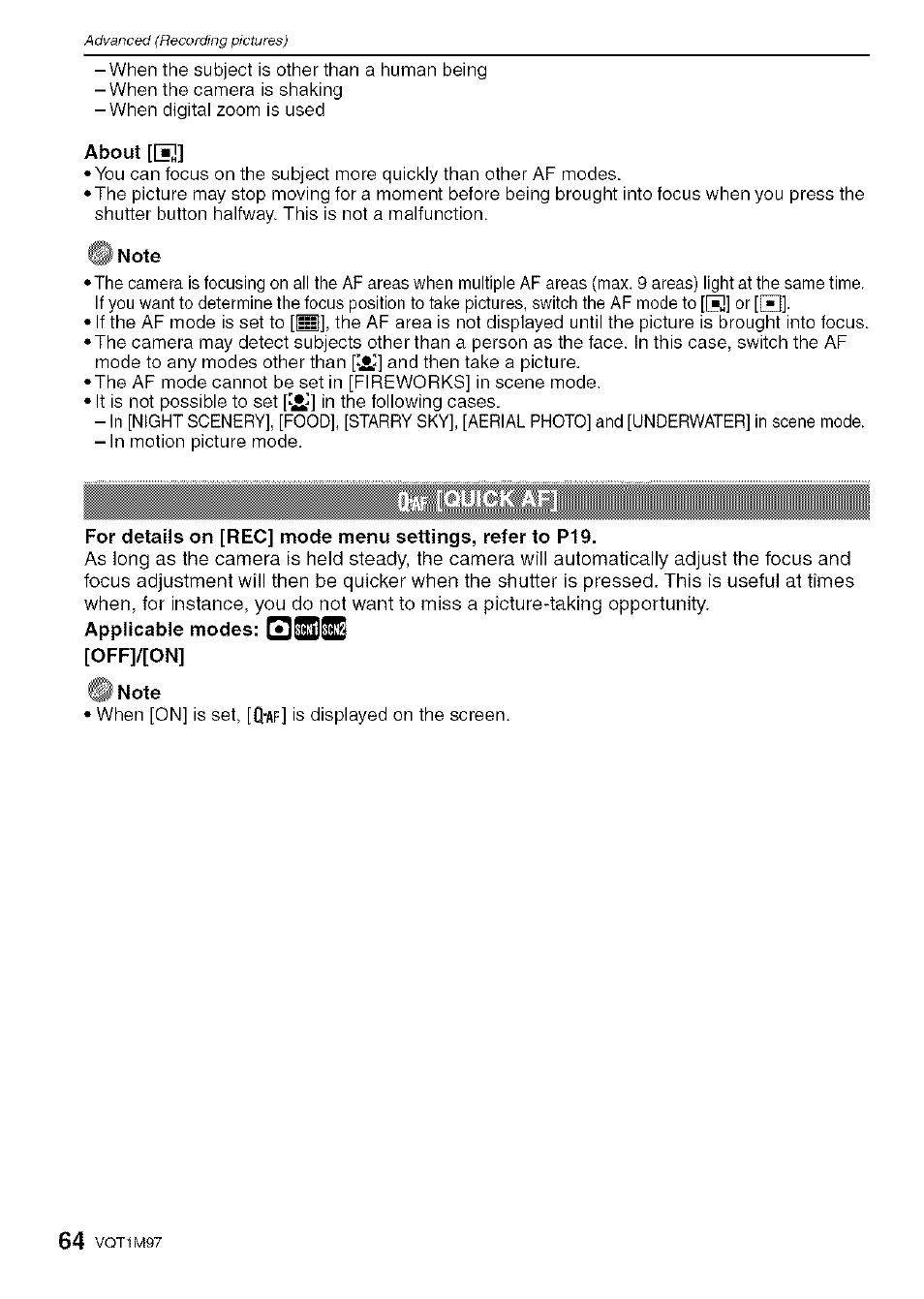 Panasonic DMC-FS5 User Manual | Page 64 / 120