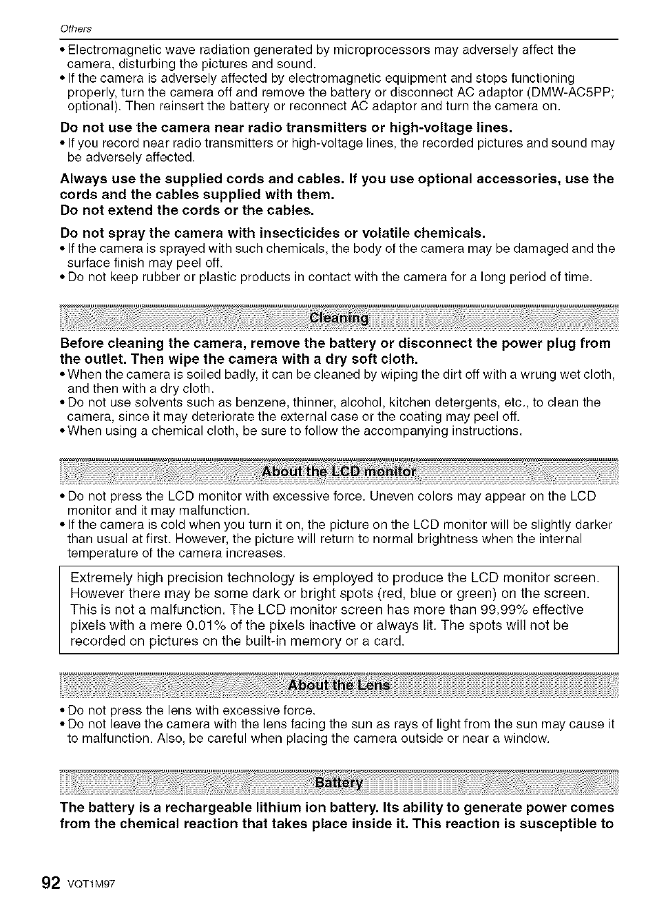Panasonic DMC-FS5 User Manual | Page 92 / 120