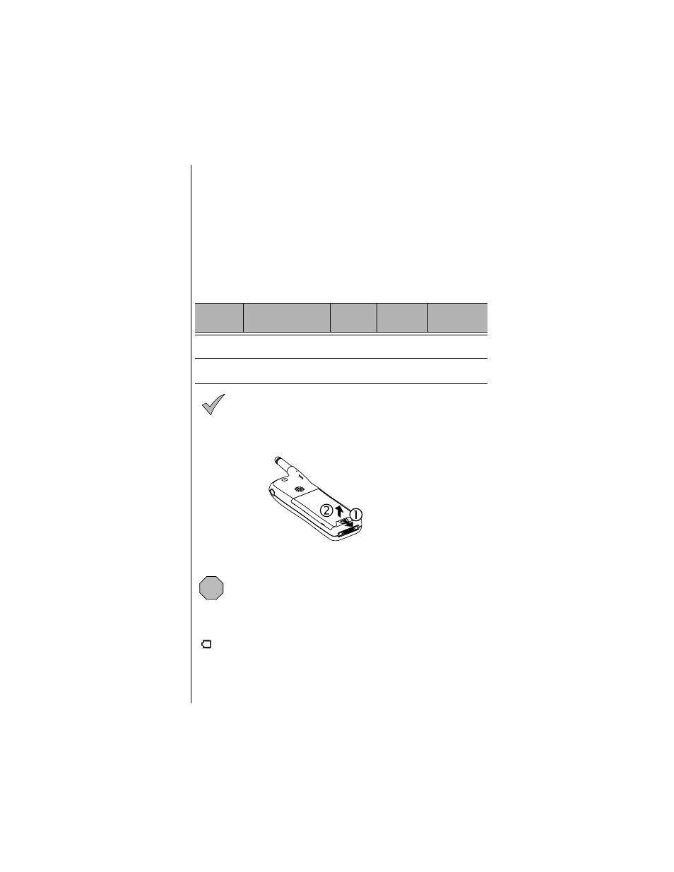 Battery specifications, Removing the battery, Low-battery warning | Panasonic EB-TX310 User Manual | Page 18 / 102