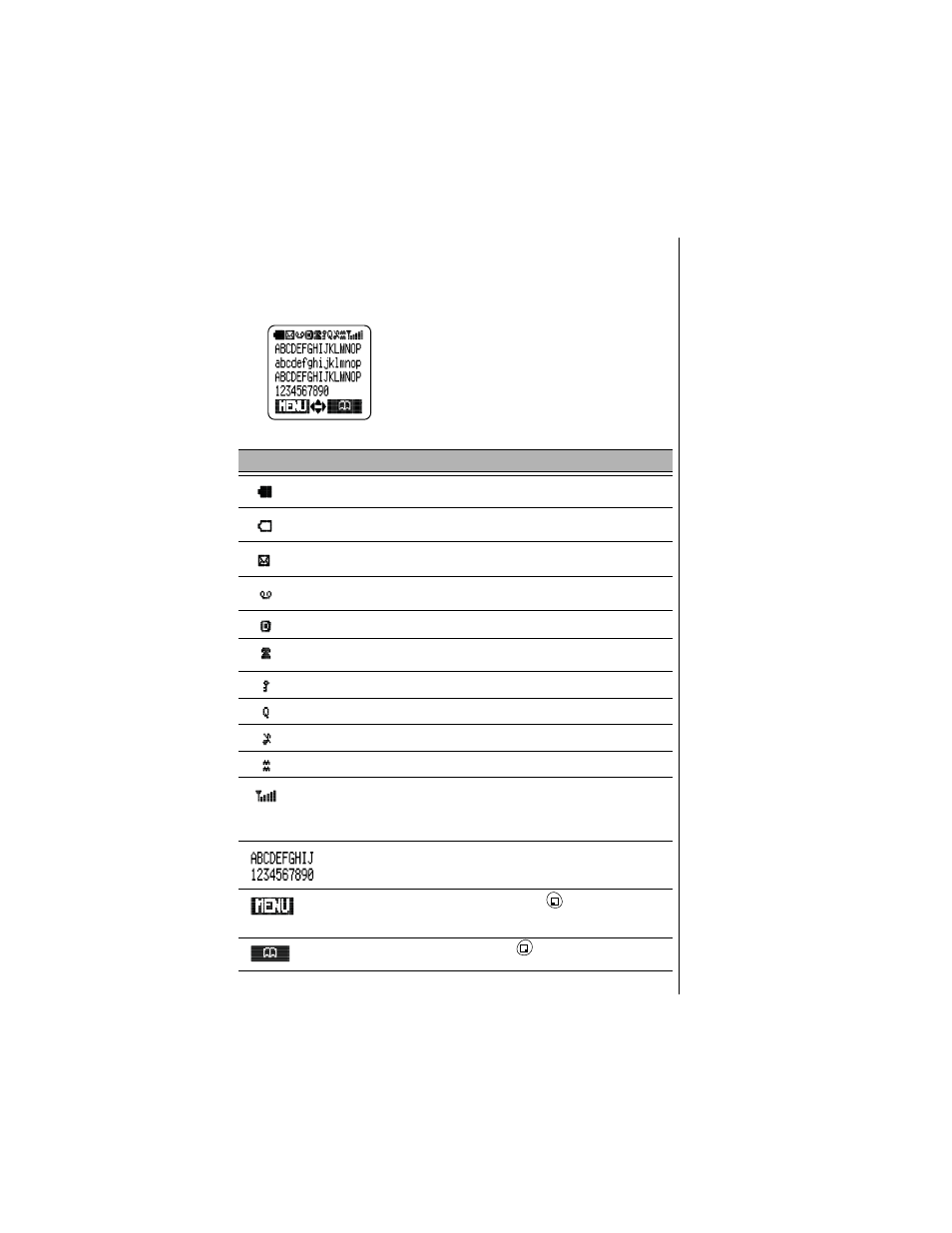 Display icons, Master display and icons | Panasonic EB-TX310 User Manual | Page 21 / 102