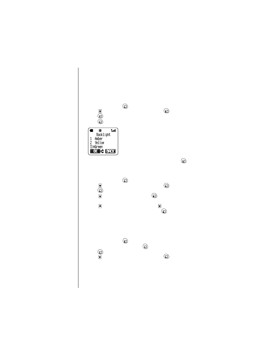 Phone settings, Display settings | Panasonic EB-TX310 User Manual | Page 64 / 102