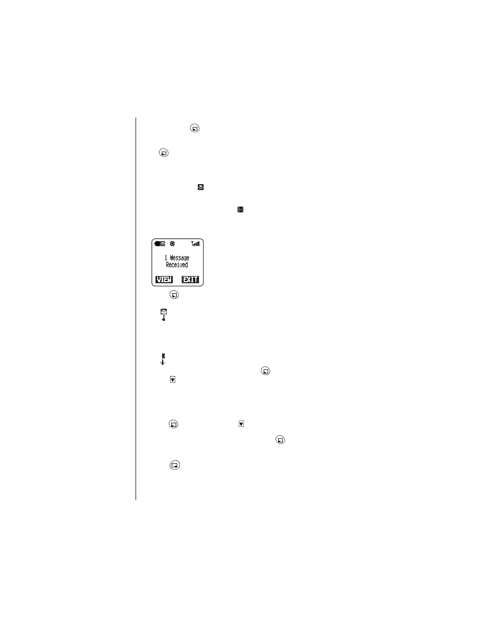 Reading new text messages | Panasonic EB-TX310 User Manual | Page 78 / 102