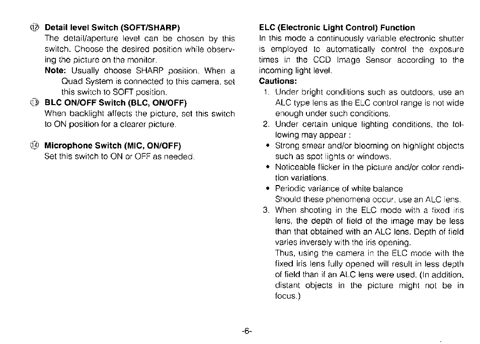 Panasonic WV-CP120 User Manual | Page 8 / 23