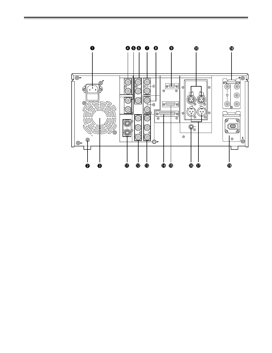 11 connector area | Panasonic AJ-D455P User Manual | Page 11 / 52