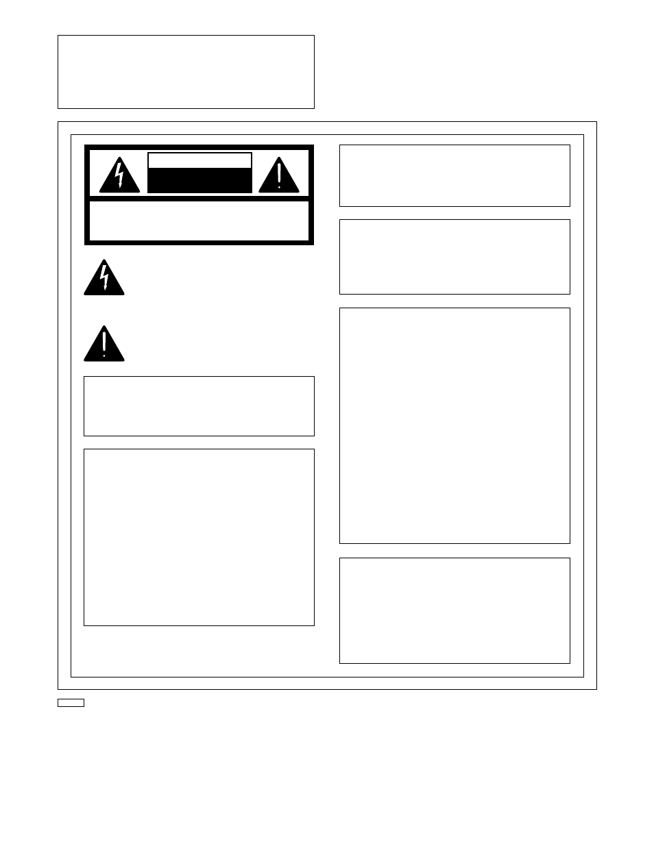 Important, Warning, Caution | Panasonic AJ-D455P User Manual | Page 2 / 52
