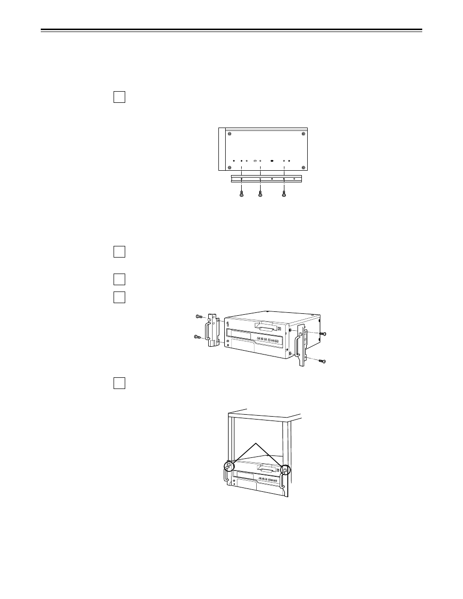 Rack mounting | Panasonic AJ-D455P User Manual | Page 43 / 52