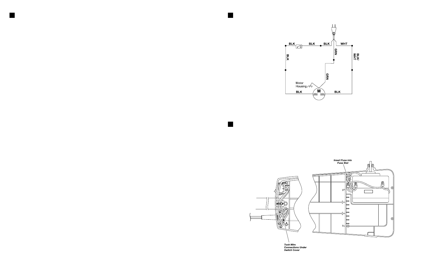 Schematic diagram, Wiring management drawing | Panasonic MC-V5203 User Manual | Page 3 / 10