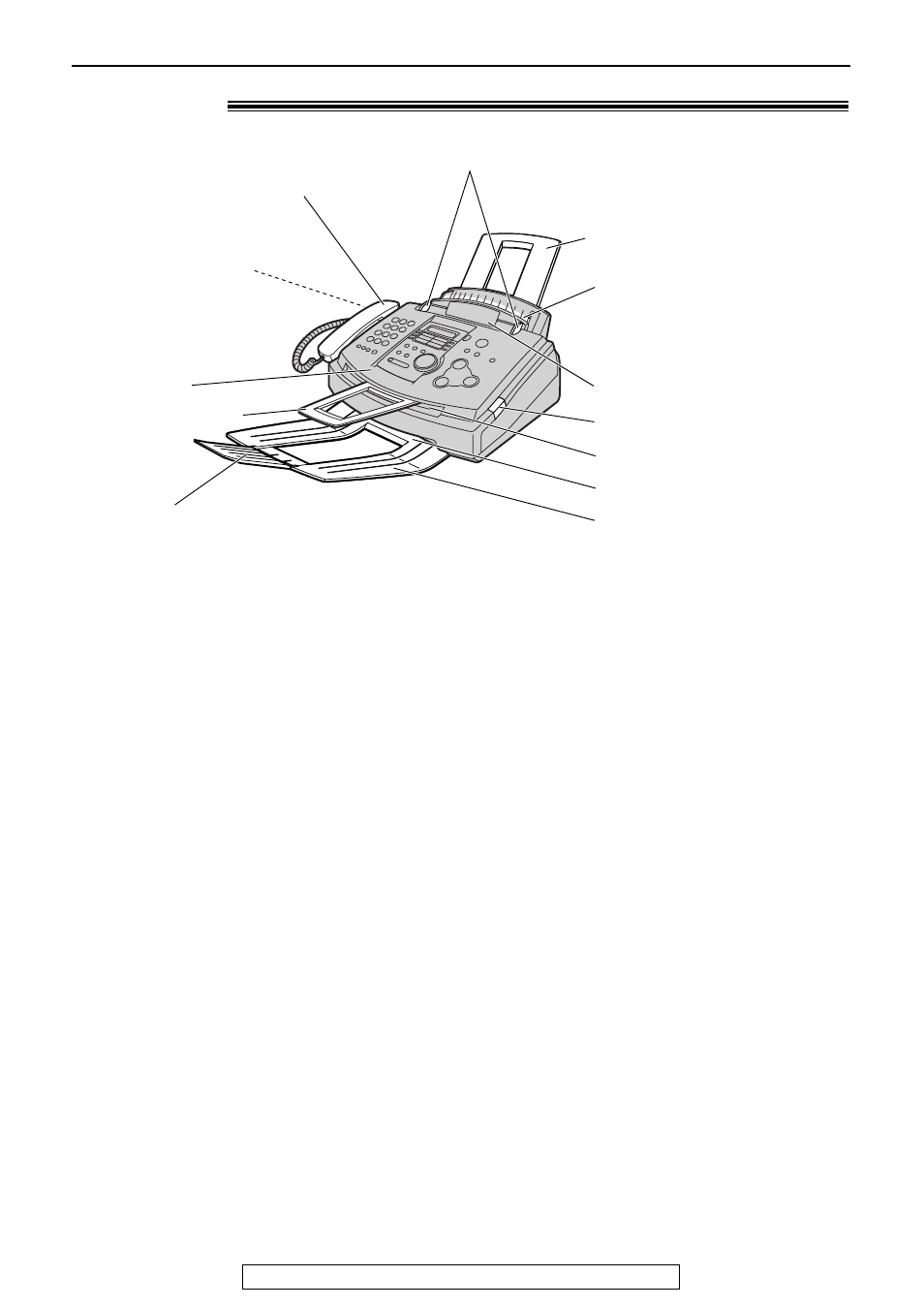 Finding the controls, Overview | Panasonic KX-FL501 User Manual | Page 10 / 84