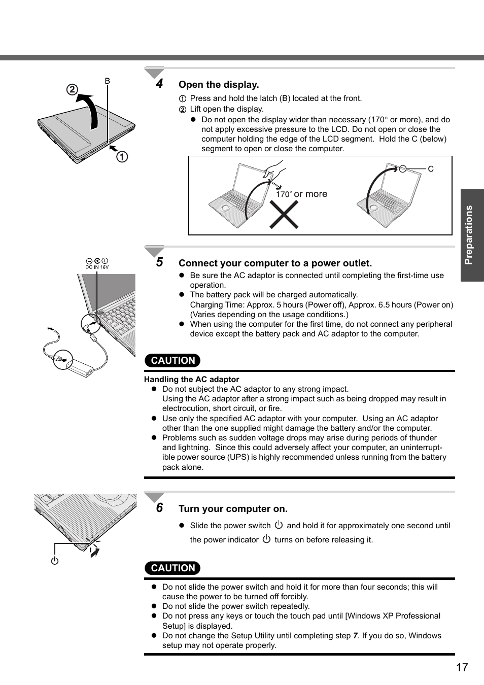 Panasonic CF-Y4 User Manual | Page 17 / 68